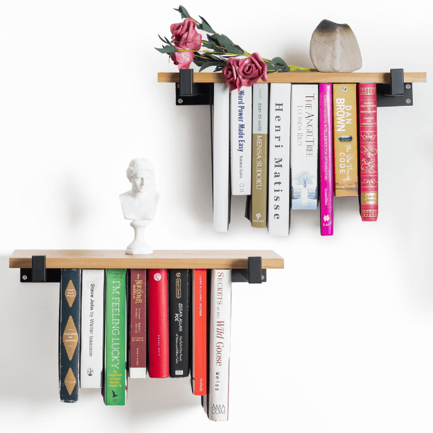 Minimalist Floating Bookshelf