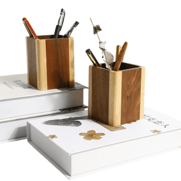 Minimalist Wooden Pen Holder